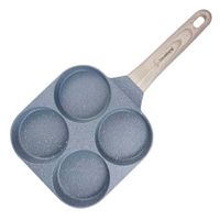 patelnia marmurkowa do jajek placków 4 sekcje klausberg kb-7822