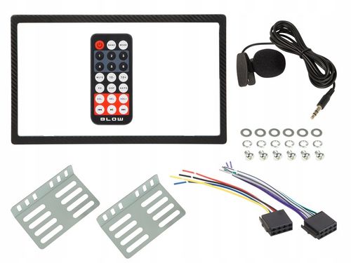 RADIO SAMOCHODOWE 2-DIN BLUETOOTH USB SD RDS LCD RGB MIKROFON PILOT na Arena.pl