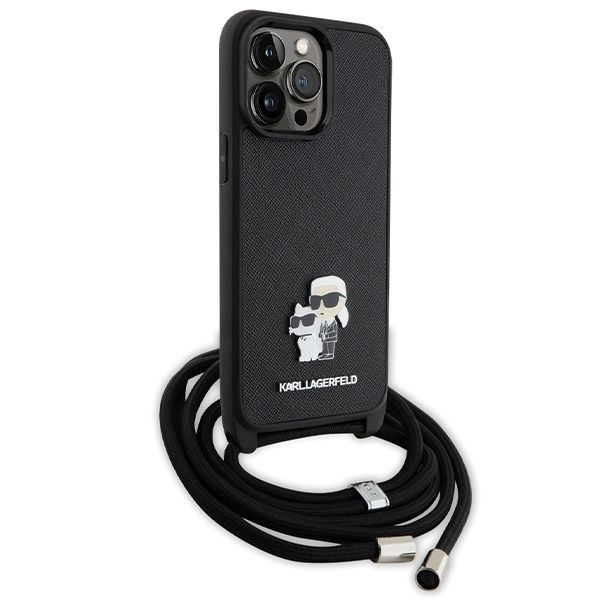 Etui Karl Lagerfeld do iPhone 14 Pro Max, Czarny zdjęcie 3