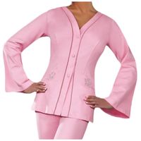 SZLAFROK DAMSKI NIEZWYKŁY KRÓJ MINI ZAPINANY XL