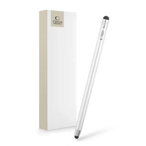 Rysik Tech-Protect Touch Stylus - srebrny zdjęcie 1