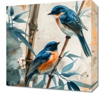 Obraz 40x40cm Trzy Ptaki