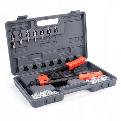 Nitownica RĘCZNA Do Nitonakrętek M3-M12 ZESTAW ZACISKARKA WALIZKA NAKRĘTEK na Arena.pl