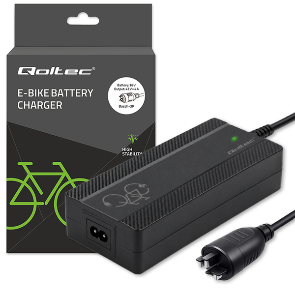 Qoltec Ładowarka e-bike 42V 4A Bosch zdjęcie 1