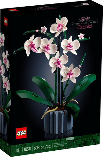 LEGO Botanical Collection Orchidea 10311 - dekoracyjny model dla dorosłych na Arena.pl