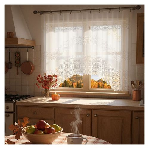 Firanka Wembi 300 x 120 cm DomoweTekstylia | WN140W 120 na Arena.pl