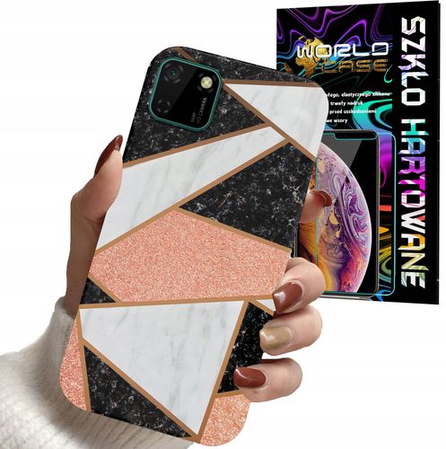 ETUI DO HUAWEI Y5P - ELEGANCKIE MODNE WZORY DLA KOBIET + SZKŁO na Arena.pl