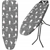 Pokrowiec na deskę do prasowania z kotami podkładem PREMIUM BAWEŁNA