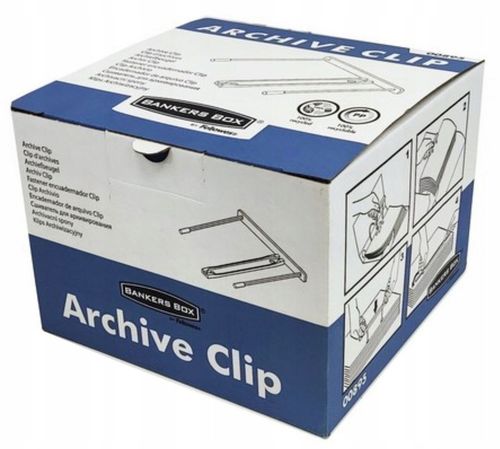 KLIPSY WĄSY SPINACZE ARCHIWIZACYJNE FELLOWES 00895 A'100 na Arena.pl