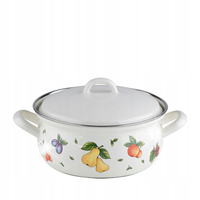 RIESS Garnek niski 2l 20cm Fruit Garden AUSTRIA