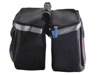 TORBA PODWÓJNA SAKWA ROWEROWA NA ROWER BAGAŻNIK