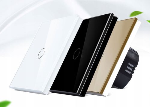 DOTYKOWY WŁĄCZNIK ŚWIATŁA 2K PODWÓJNY WYŁĄCZNIK SZKLANY na Arena.pl