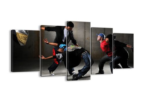 Obraz Na Płótnie - Breakdance Ulica - 160X85 Cm - Ea160X85-2126 na Arena.pl
