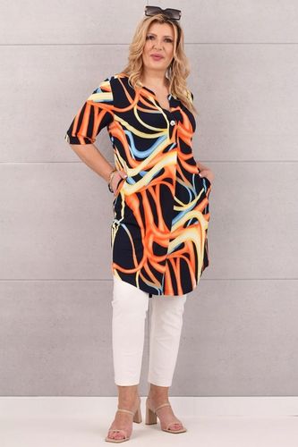 TUNIKA Z KIESZENIAMI DUŻE ROZMIARY POLSKI PRODUCENT SUKIENKA ELASTYCZNA na Arena.pl