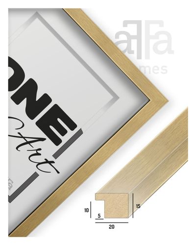 Ramka MDF Hekla 40x50 ramka na plakat złoto 1szt. na Arena.pl