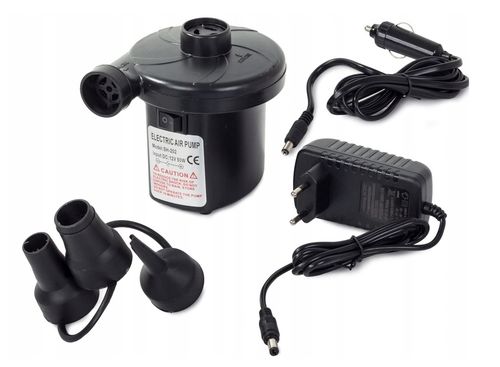 ELEKRYCZNA POMPKA DO MATERACA PONTONU 230V/12V na Arena.pl
