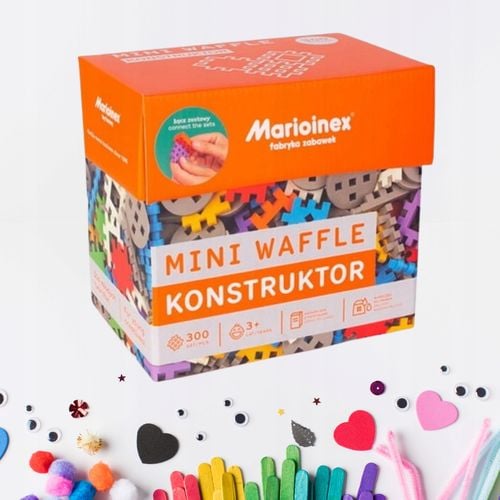 Mini Waffle 300 elementów. Konstruktor. Klocki na Arena.pl