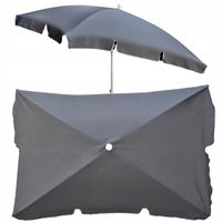 PARASOL BALKONOWY ogrodowy plażowy łamany balkon składany z falbaną 200x130