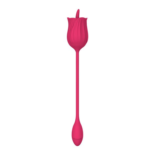 Stymulator - Licking Massager With Vibrating Egg Usb 10 Functions zdjęcie 2