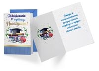 karnet podziękowania dla nauczyciela pr-423