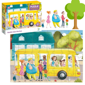 Puzzle Edukacyjne Autobus 60El. Dodo Dla Dzieci 300551