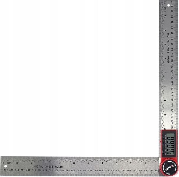 KĄTOMIERZ ELEKTRONICZNY CYFROWY YATO 300mm 360° zdjęcie 4