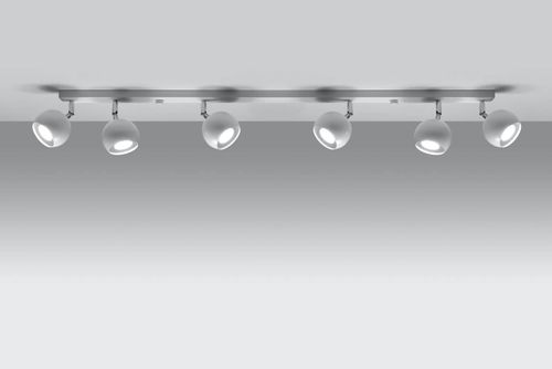 LAMPA sufitowa SL.0442 regulowana OPRAWA listwa SPOT reflektorki kule balls białe na Arena.pl