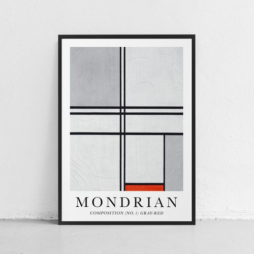 Plakat mondrian obrazy reprodukcje 30x40 cm na Arena.pl