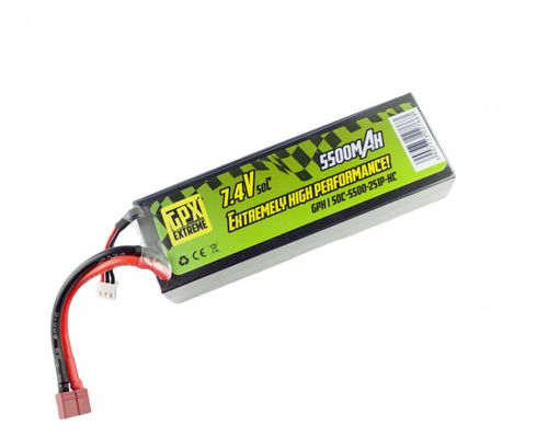 5500mAh 7.4V 50C GPX Extreme na Arena.pl