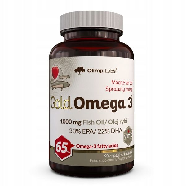 OLIMP Gold Omega 3 1000mg, 90kaps. zdjęcie 1