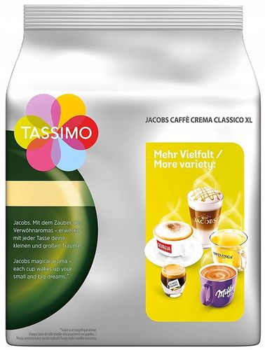 Kapsułki 5 x 16 TASSIMO Caffe Crema Classico XL na Arena.pl