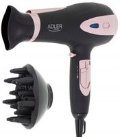 Suszarka do włosów Adler AD 2248b funkcja jonizacji dyfuzor 2400 W Czarna