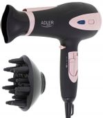 Suszarka do włosów Adler AD 2248b funkcja jonizacji dyfuzor 2400 W Czarna