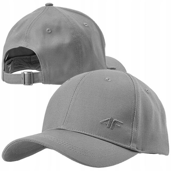 Czapka z Daszkiem 4F Bejsbolówka Bawełna Regulowana Limitowana SS24 zdjęcie 1