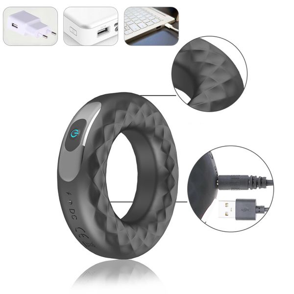 Wibrujący Pierścień Na Penisa, Ring Erekcyjny zdjęcie 6