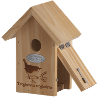 Domek dla ptaków, strzyżyka Budka na zimę