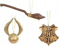 Bombki choinkowe Harry Potter Zestaw 3 sztuk Ozdoby Świąteczne na prezent