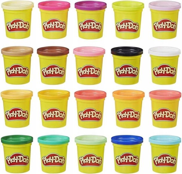 HASBRO PLAY DOH CIASTOLINA ZESTAW 20 TUB A7924 zdjęcie 4