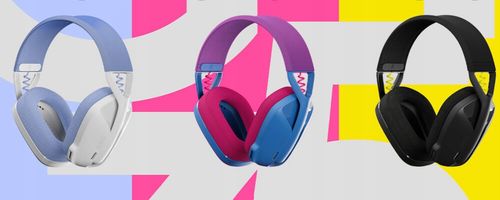 Słuchawki Logitech G435 Lightspeed Nauszne Bluetooth Gamingowe Białe na Arena.pl