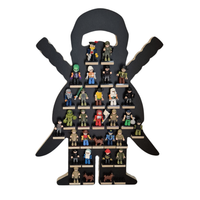 Regał półka na klocki minifigurki kompatybilna z COBI, MAX, LEGO, ELEFUN