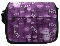 młodzieżowa torba z poliestru z szerokim, regulowanym paskiem - loren