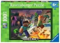 Puzzle 100 elementów XXL. Monster Minecraft