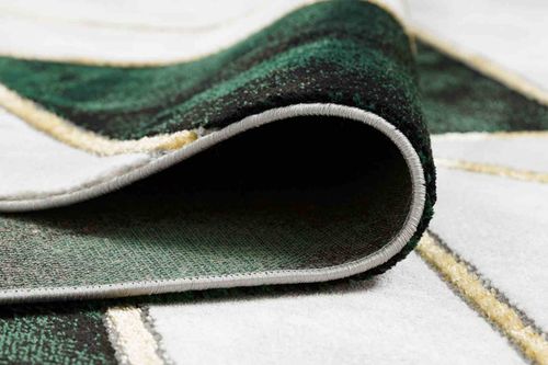 RUG/LU/ESTEMA/MARBLE3/BOTTLEGREEN+GOLD/140x190 na Arena.pl