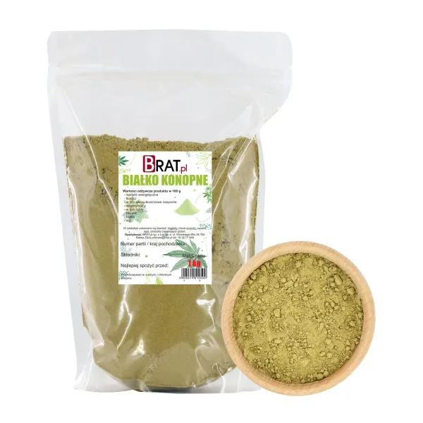 Białko konopne 1kg zdjęcie 1