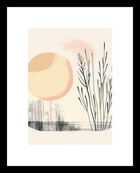 Plakat 25x35cm Pastelowy Wschód zdjęcie 3