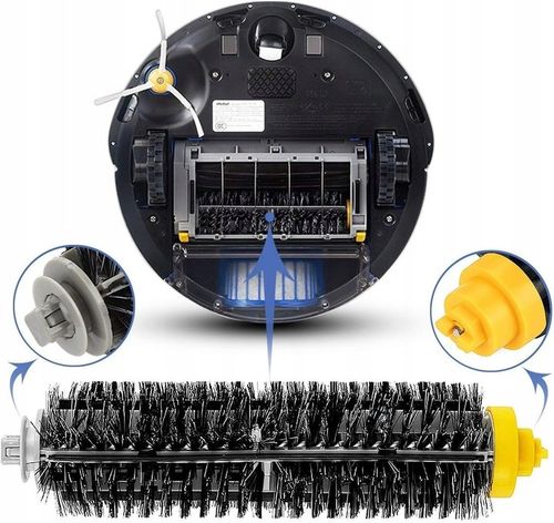 ZESTAW FILTRY AeroVac SZCZOTKI DO iRobot ROOMBA 620 650 671 676 680 na Arena.pl