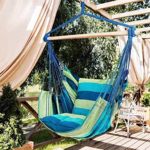 Hamak brazylijski z poduszkami PROMIS HM100 Promis na Arena.pl