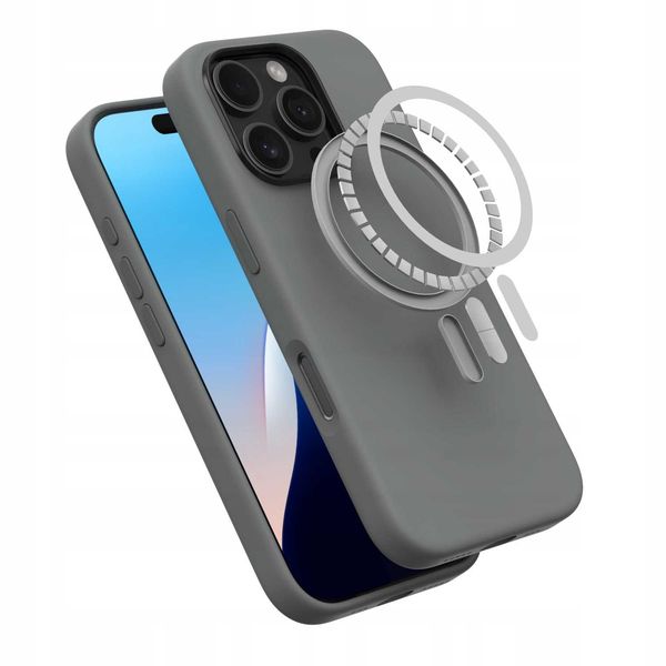 Spacecase Pure Mag Iphone 16 Pro Gray zdjęcie 12