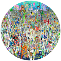 Opłatek na tort Spongebob