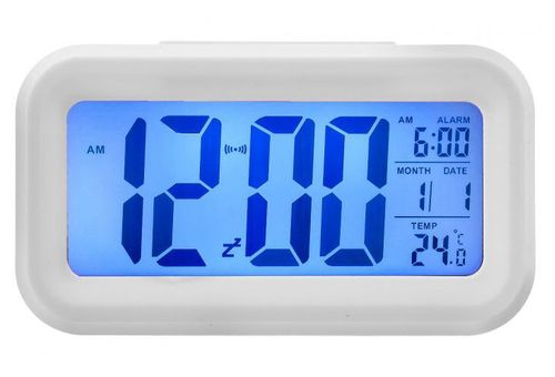 Budzik Xonix GHY-510 White z termometrem, Sensor Light na Arena.pl